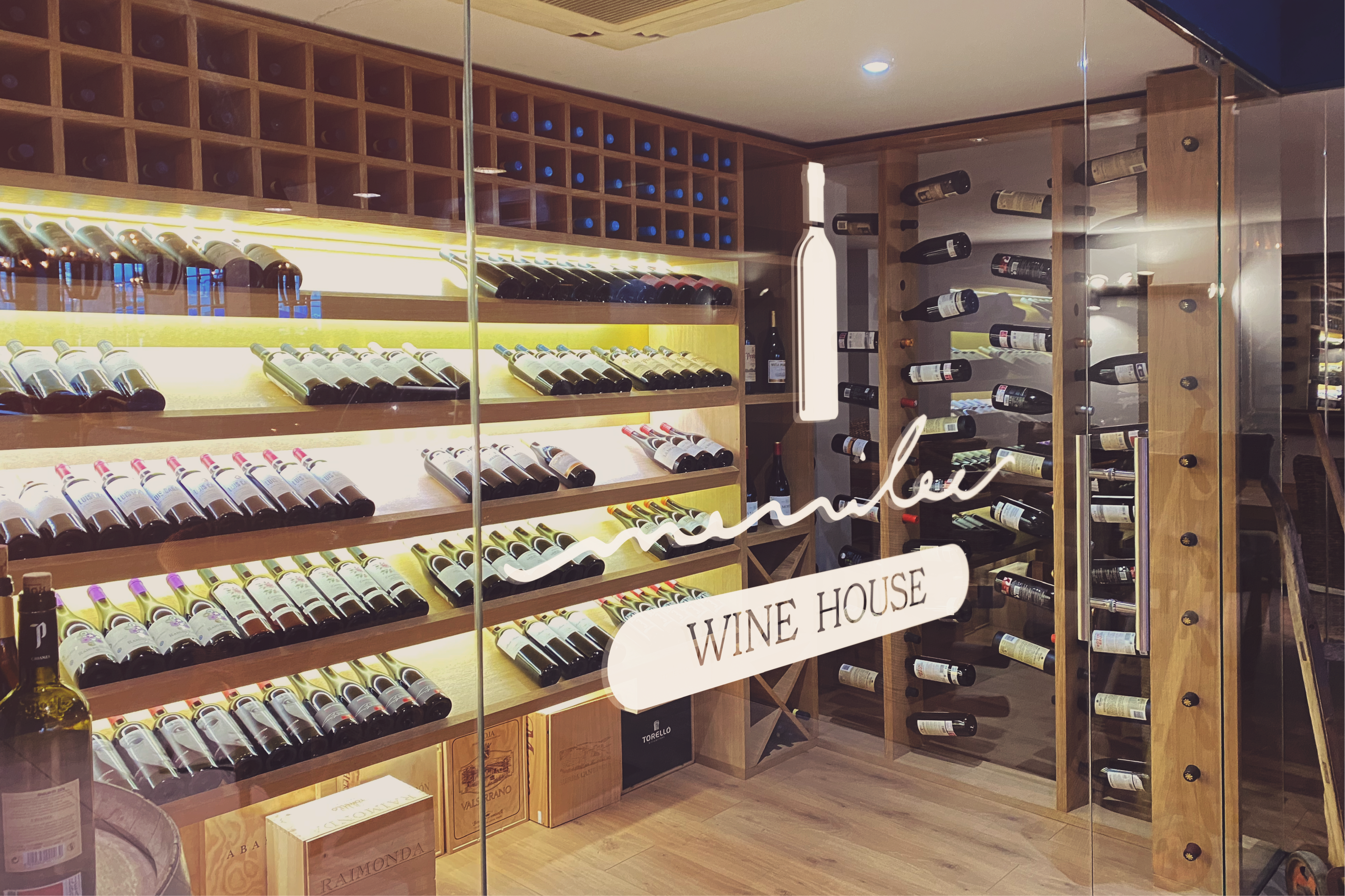 Merrilee Wine House physical location interior